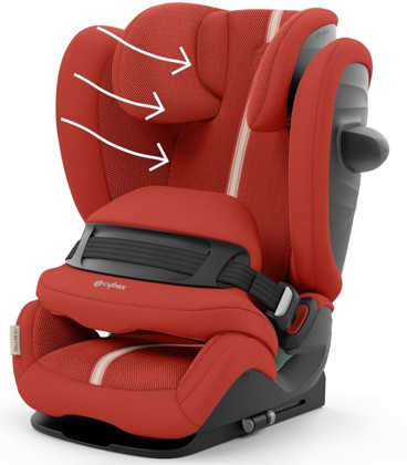 Autosedačka Cybex PALLAS G i-Size Hibiscus Red Plus 2024_4