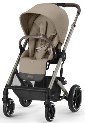 Kočárek Cybex BALIOS S LUX Almond Beige (Taupe Frame) 2024