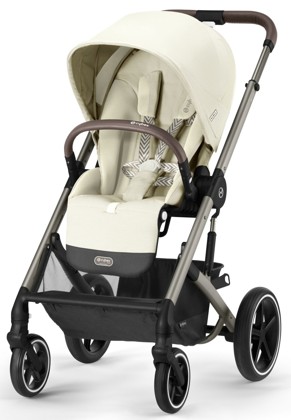 Kočárek Cybex BALIOS S LUX Seashell Beige (Taupe Frame) 2024