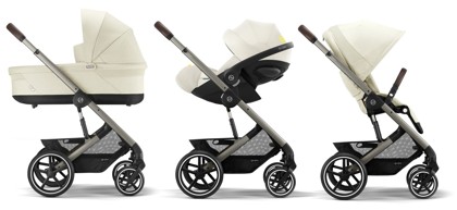 Kočárek Cybex BALIOS S LUX Seashell Beige (Taupe Frame) 2024_13