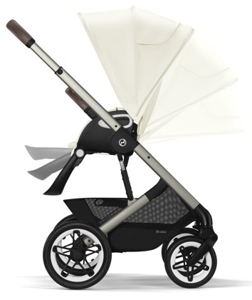 Kočárek Cybex TALOS S LUX Seashell Beige (Taupe Frame) 2024_7