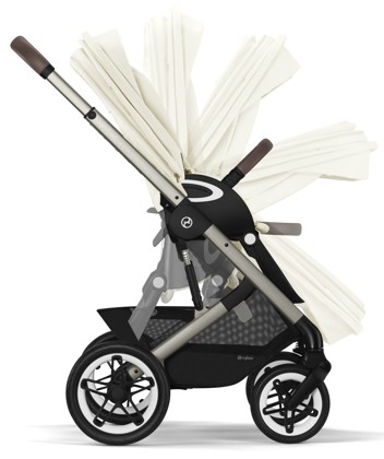 Kočárek Cybex TALOS S LUX Seashell Beige (Taupe Frame) 2024_11