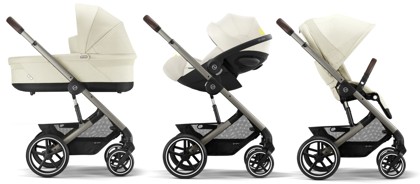 Kočárek Cybex TALOS S LUX Seashell Beige (Taupe Frame) 2024_15