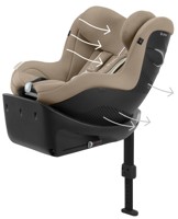 Autosedačka Cybex SIRONA Gi i-Size Almond Beige Plus 2025_4