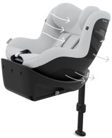 Autosedačka Cybex SIRONA Gi i-Size Fog Grey 2025_4