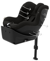 Autosedačka Cybex SIRONA Gi i-Size Magic Black 2025_4