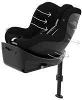 Autosedačka Cybex SIRONA G i-Size Moon Black Plus 2025_4