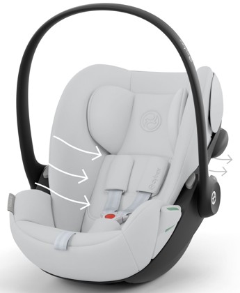 Autosedačka Cybex CLOUD G i-Size Fog Grey 2025_15