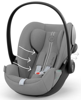 Autosedačka Cybex CLOUD G i-Size Stone Grey Plus 2025_15